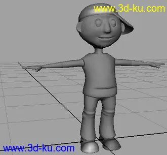 3D打印模型我的卓做 加骨骼了的图片
