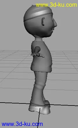 3D打印模型我的卓做 加骨骼了的图片