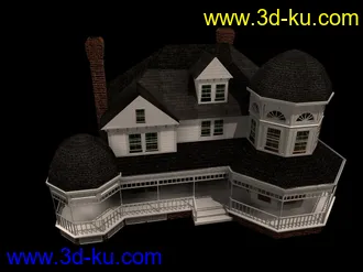 3D打印模型很精致的别墅的图片
