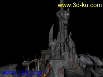 3D打印模型霸王之地狱重生 开场场景的图片