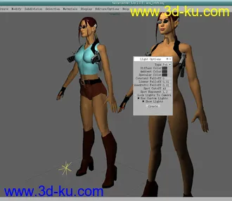 （超性感模型-可换装）古墓丽影-劳拉-高模的图片