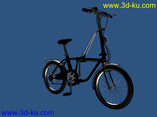 现代小自行车模型的图片1
