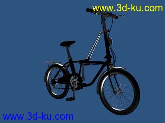 3D打印模型现代小自行车的图片