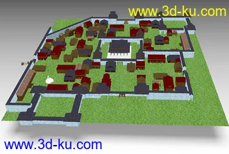 3D打印模型“忍者VS忍者”古代日本场景的图片