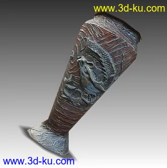 3D打印模型花瓶4款的图片
