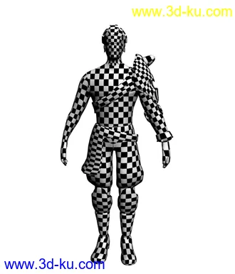 3D打印模型经典教程里的游戏人模的图片