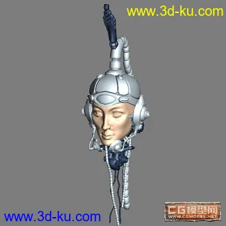 3D打印模型机器人头（转）的图片