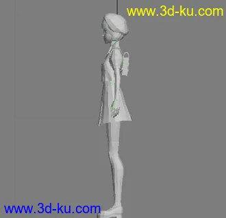 一个girl模型的图片