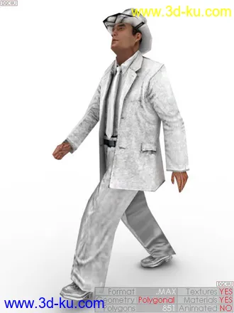 3D打印模型[首发] 教父黑帮人物的图片