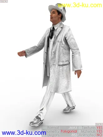 3D打印模型[首发] 教父黑帮人物的图片