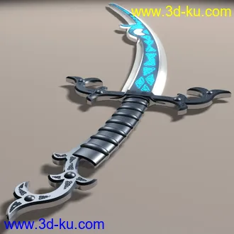 3D打印模型古武器..斧头.刀.的图片