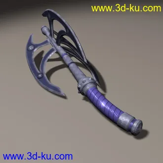 3D打印模型古武器..斧头.刀.的图片