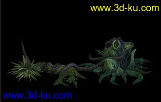 3D打印模型蕨类植物A(成熟)的图片