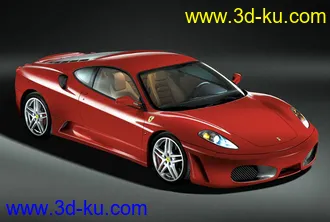 3D打印模型法拉利F430的图片