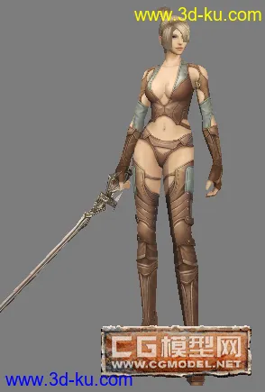 3D打印模型Zera女主角．大家帮忙顶啊的图片