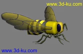 3D打印模型蜜蜂2只 MAX8格式的图片