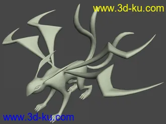 3D打印模型无聊时做着玩的怪物的图片