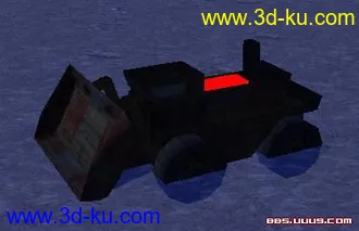 3D打印模型推土机的图片