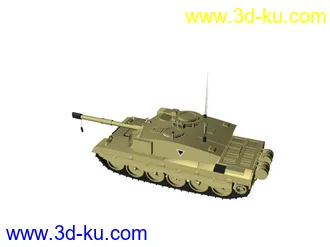 3D打印模型英国的挑战者2坦克的图片