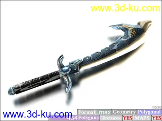 3D打印模型十八般兵器...........(持续更新中)的图片