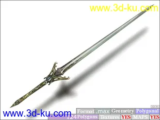 3D打印模型十八般兵器...........(持续更新中)的图片