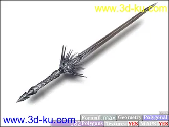 3D打印模型十八般兵器...........(持续更新中)的图片