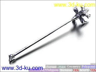 3D打印模型十八般兵器...........(持续更新中)的图片