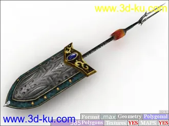 3D打印模型十八般兵器...........(持续更新中)的图片