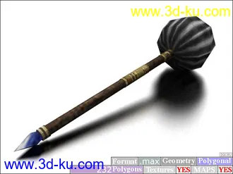 3D打印模型十八般兵器...........(持续更新中)的图片