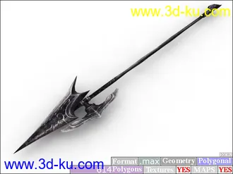 3D打印模型十八般兵器...........(持续更新中)的图片
