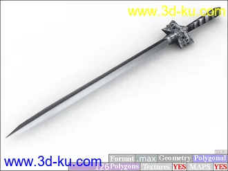 3D打印模型十八般兵器...........(持续更新中)的图片