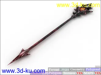 3D打印模型十八般兵器...........(持续更新中)的图片
