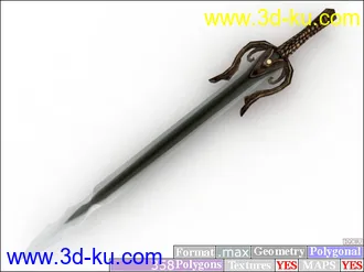 3D打印模型十八般兵器...........(持续更新中)的图片
