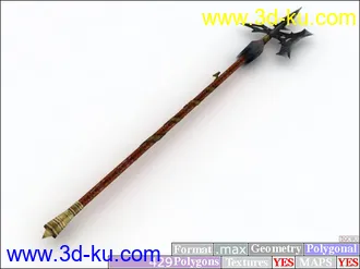 3D打印模型十八般兵器...........(持续更新中)的图片