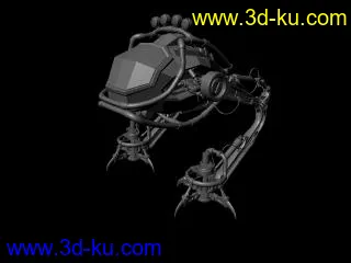 3D打印模型超棒的机器模(绑定完)的图片