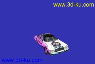 3D打印模型警车一辆的图片