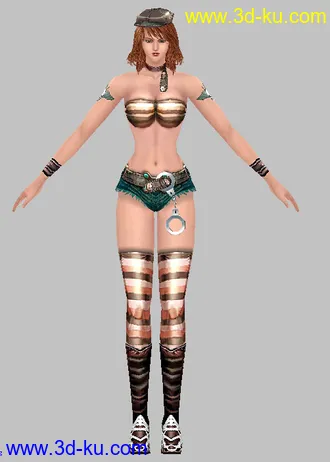 3D打印模型黄易奇侠传NPC的图片