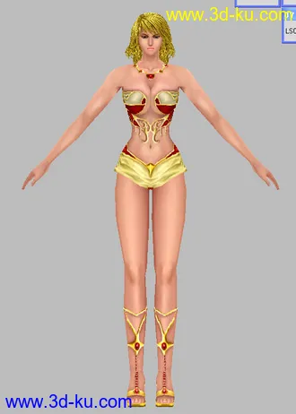 3D打印模型黄易奇侠传NPC的图片