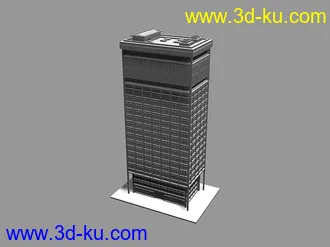 3D打印模型一些公寓楼，，，，，的图片