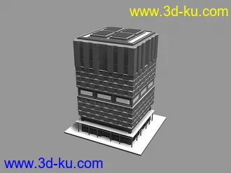 3D打印模型一些公寓楼，，，，，的图片