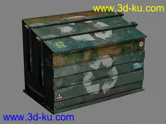 3D打印模型一个垃圾........桶的图片