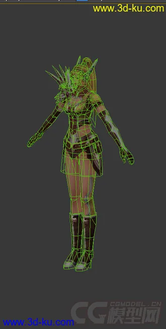 3D打印模型黄易奇侠传npc姬慧芙的图片