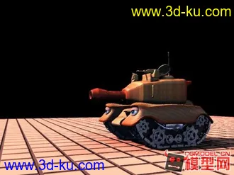 3D打印模型坦克的图片