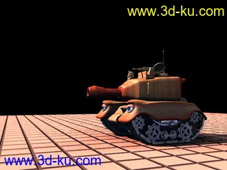 3D打印模型坦克的图片