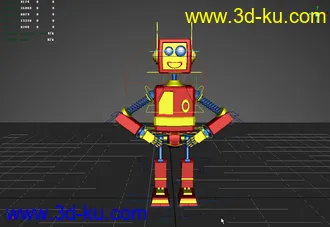 3D打印模型机器人1500针动画的图片