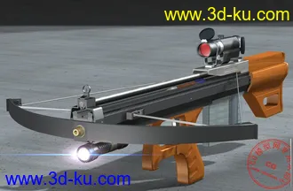 3D打印模型弓弩的图片