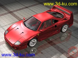 3D打印模型跑车(附贴图)的图片