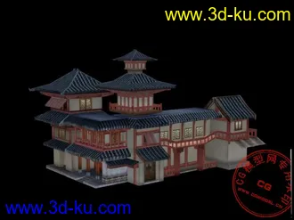 3D打印模型刚做的一个场景,请多多指教的图片