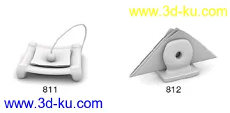 3D打印模型纸巾台子的图片