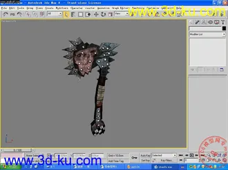 3D打印模型战斧的图片